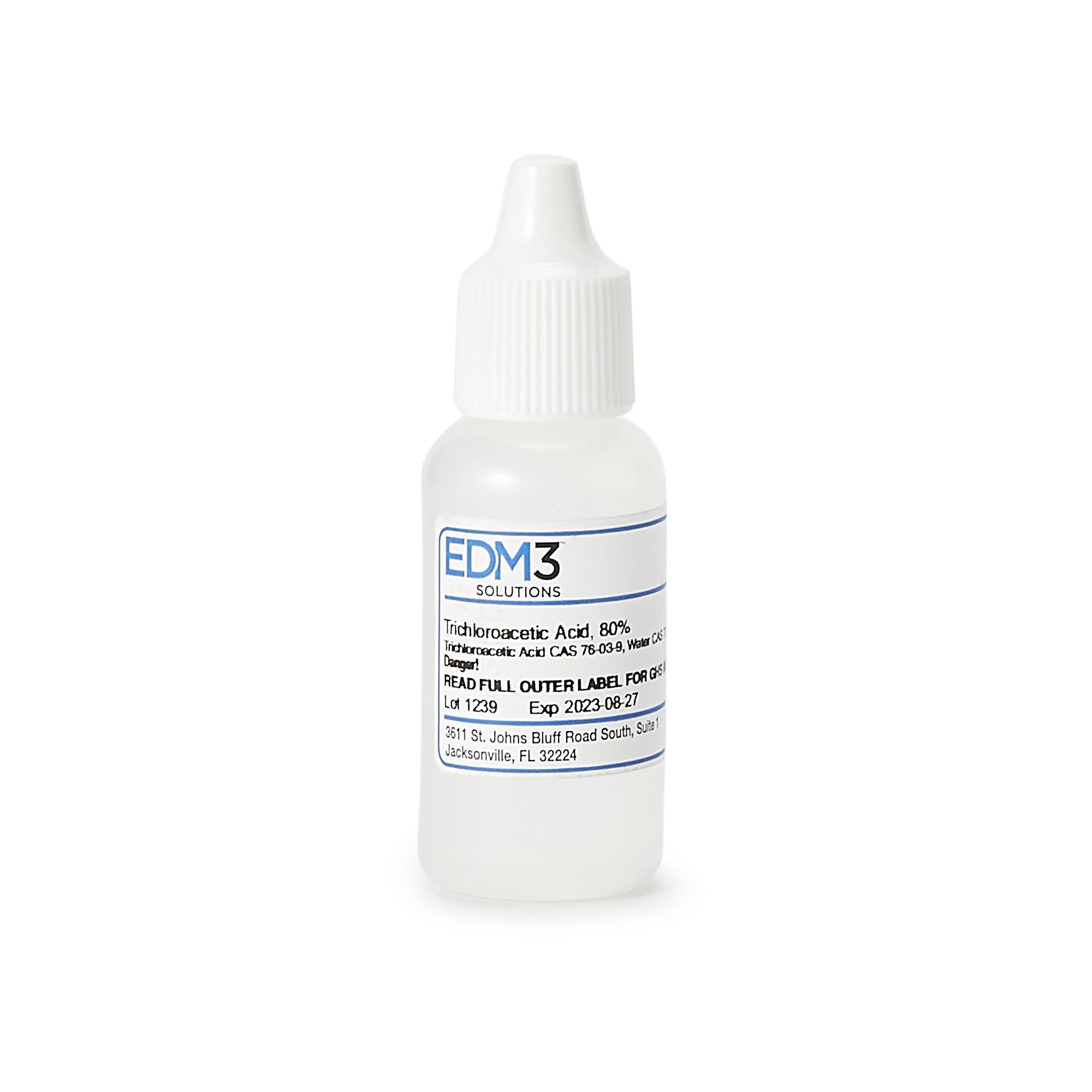 EDM 3 Trichloroacetic Acid, 15 mL MK 444355