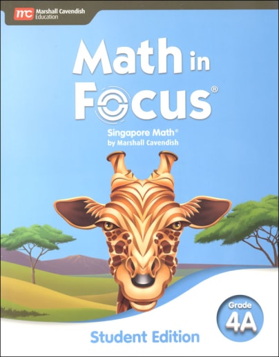 Math in Focus 2020 Student Edition Volume A Grade 4