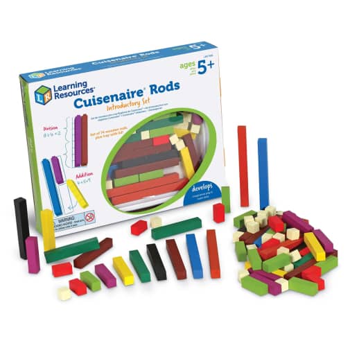 Cuisenaire Rods Introductory Set - 74 Wooden Rods
