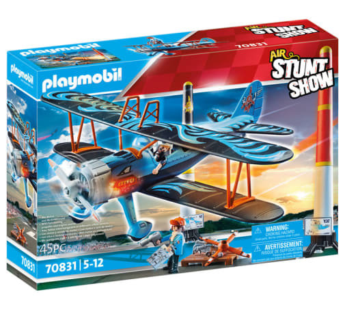 Playmobil Air Stunt Show Phoenix Biplane