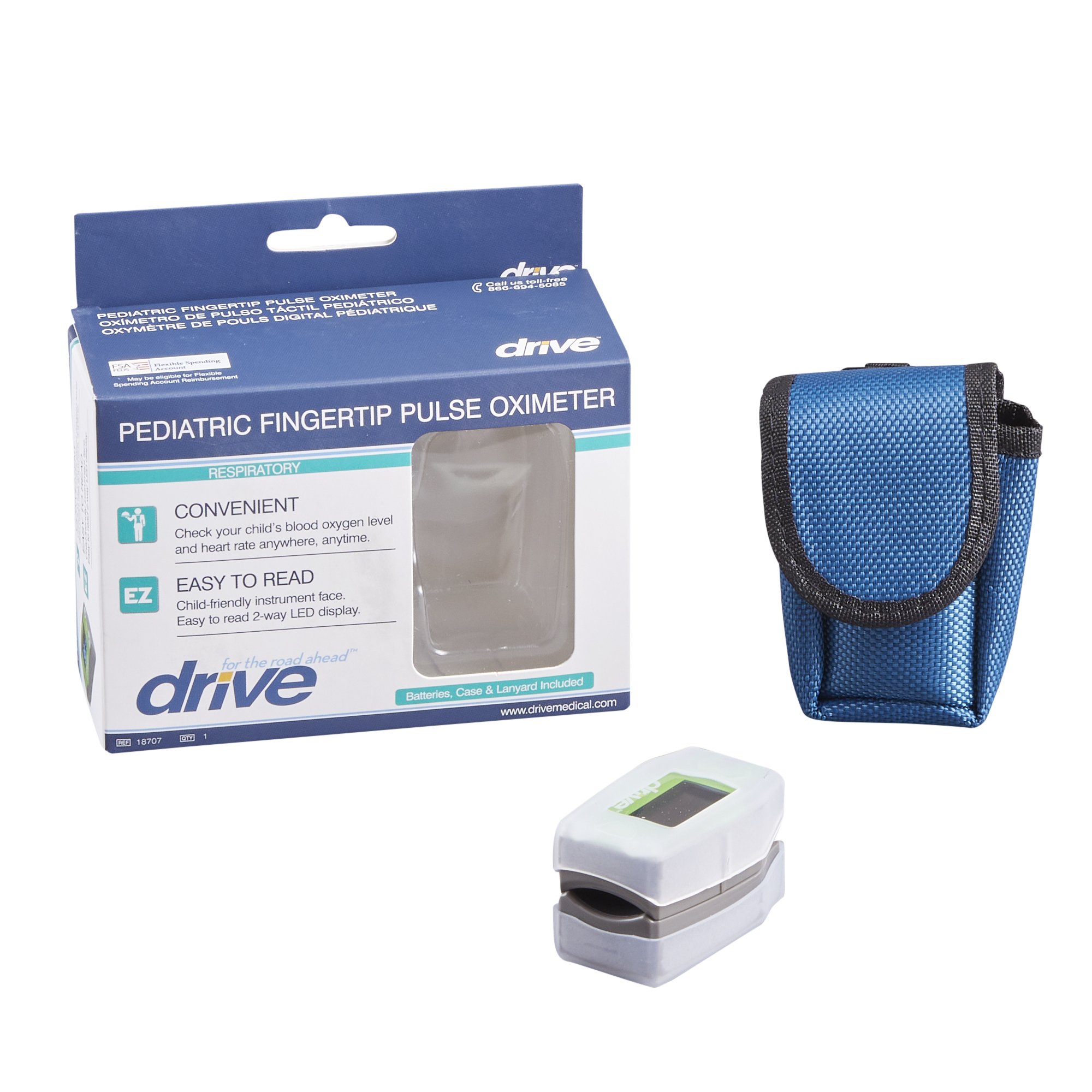Fingertip Pulse Oximeter Drive Pediatric MK 987412