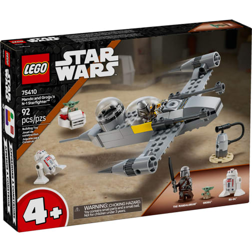 LEGO Star Wars Mando and Grogu's N-1 Starfighter (75410)