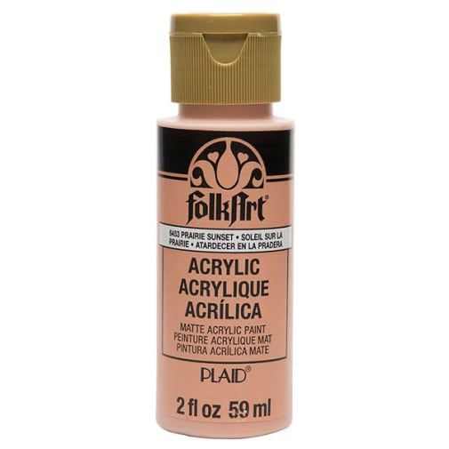 Folkart Color Acrylic Paint Prairie Sunset - 2 oz