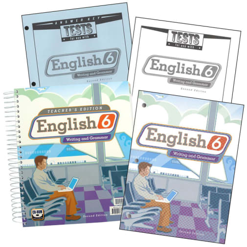 BJU Press English 6 Home School Kit 2nd Edition