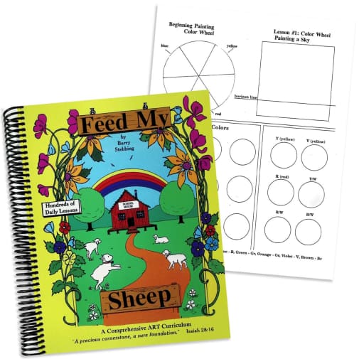 Feed My Sheep with paint packs