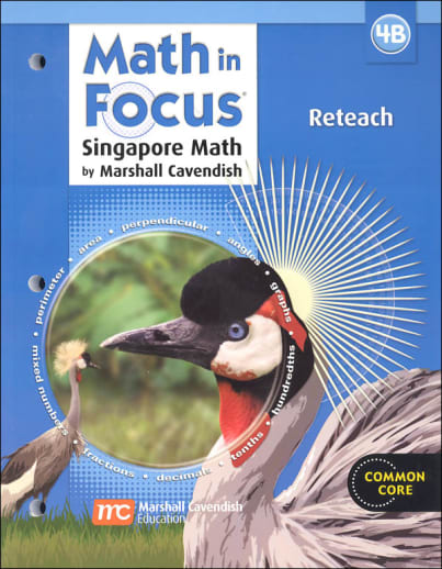 Math in Focus: Singapore Math Reteach 4B