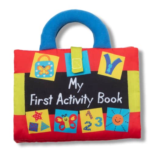 Melissa & Doug K's Kids Cloth Book - My First Activity Book