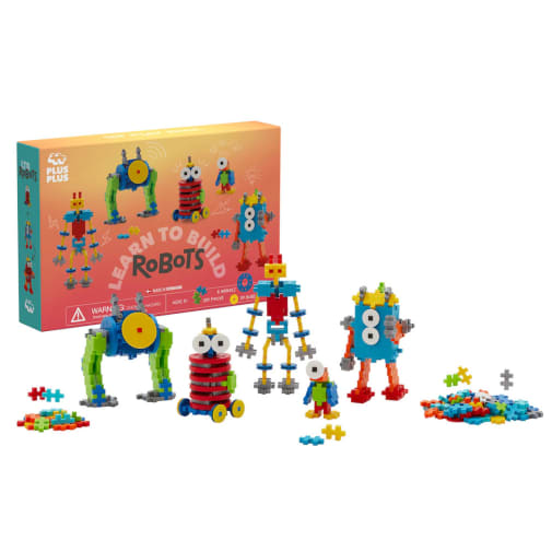 Plus-Plus Learn to Build - Robots (250 piece)