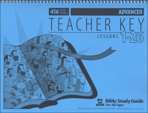 Advanced Teacher Key for Lessons 001-26