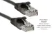 Cat5e Ethernet Patch Cable, Snagless, UTP, 0.5 ft, Black