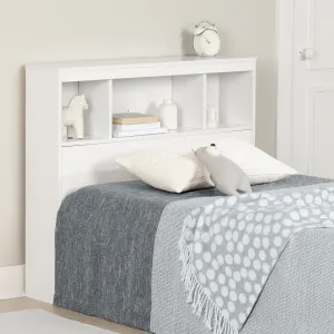 Bookcase Headboard with Storage