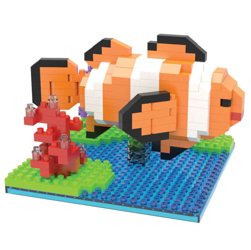 Mini Building Blocks: Clown Fish (357 pieces)