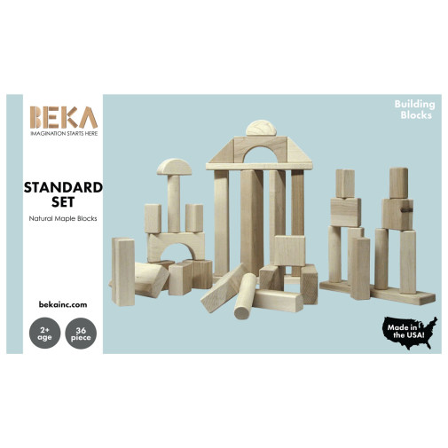 Standard Block Set, Traditional (36 pieces)