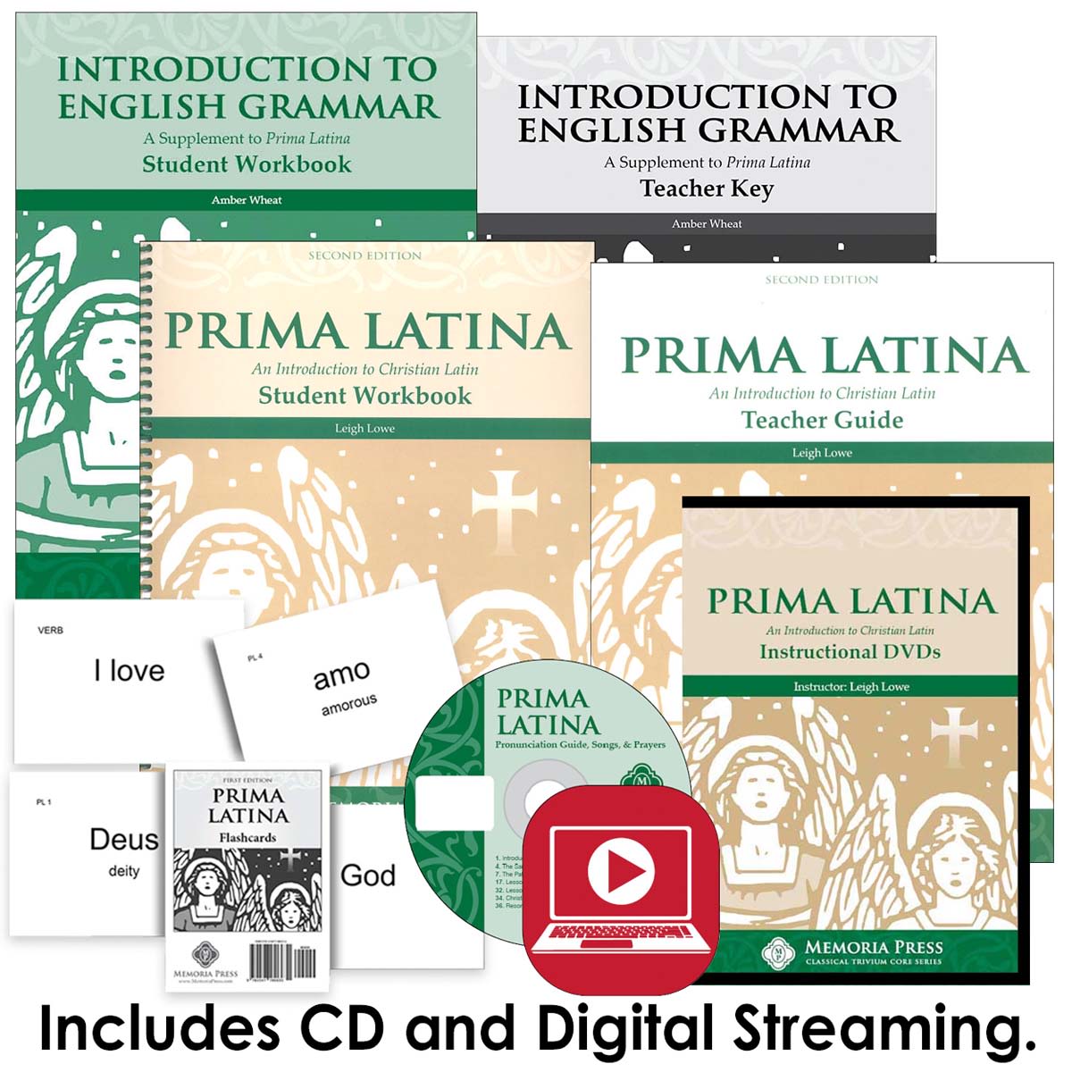 Memoria Press Prima Latina with Grammar Complete Set