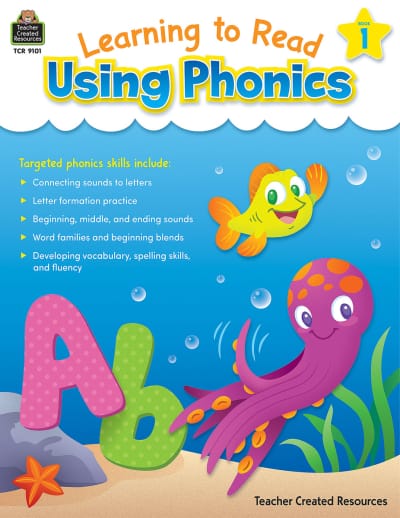 Learning to Read Using Phonics - Book 1