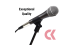 Microphone Cable XLR 3P with Male to Female Connector, Balanced Audio, Black, 25Ft