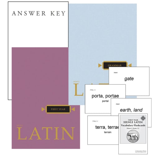 Memoria Press Henle Latin 1 First Year Text & Set