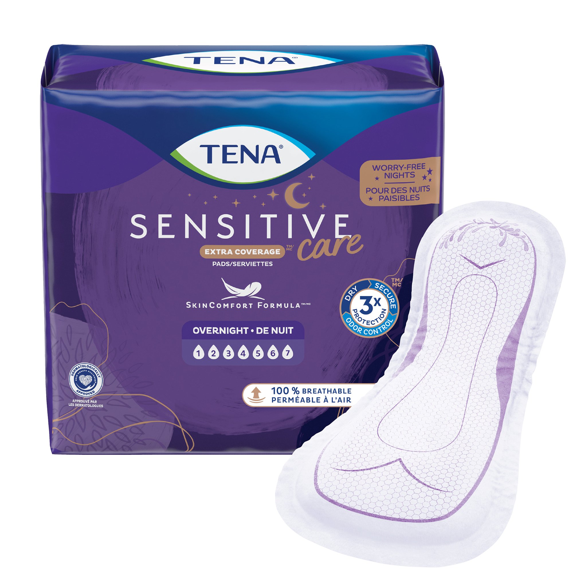 Tena Intimates Overnight Bladder Control Pad, 16-Inch Length MK 1009261