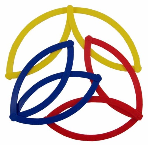 Desktop Sorting Circles (Set of 3, 3 colors)