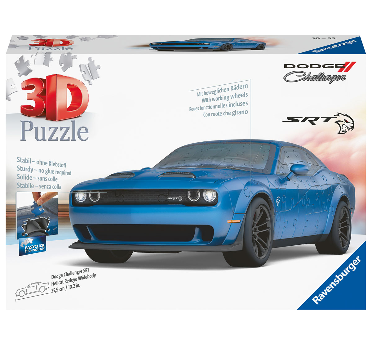 Dodge Challenger 3D Puzzle