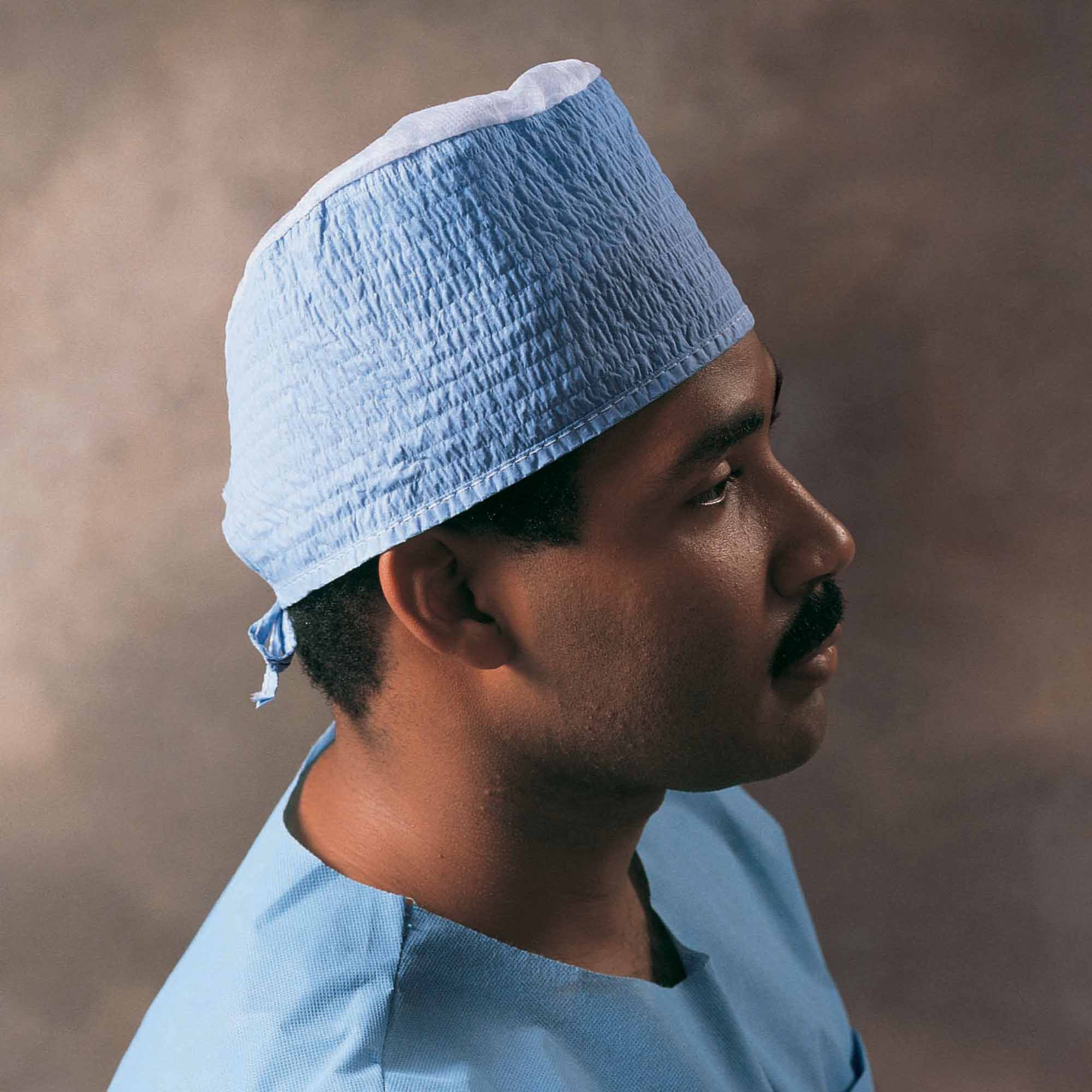 Halyard Blue Ties Surgeon Cap MK 54585