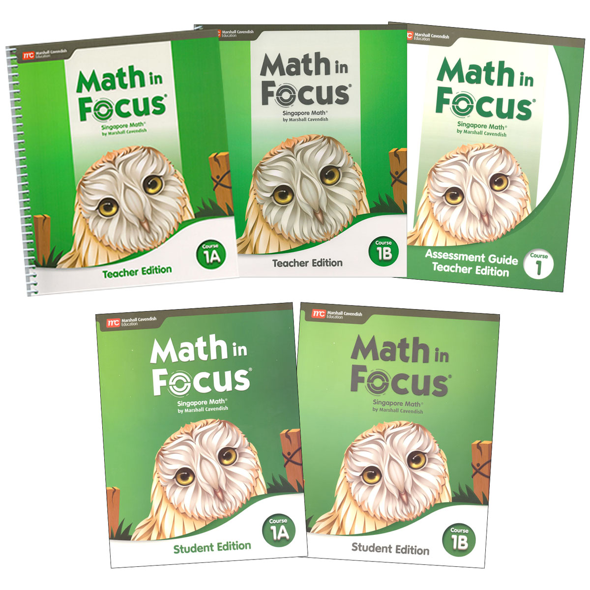 Math in Focus Homeschool Kit, Course 1 (Grade 6; 2020 Edition)