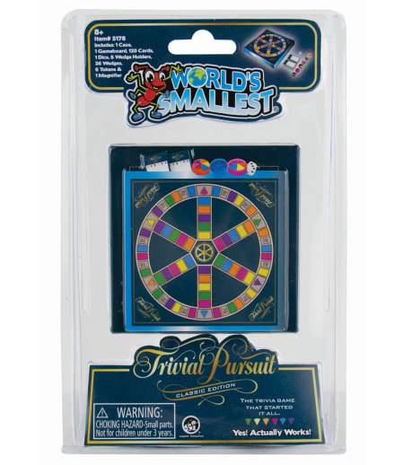 World's Smallest Trivial Pursuit Game