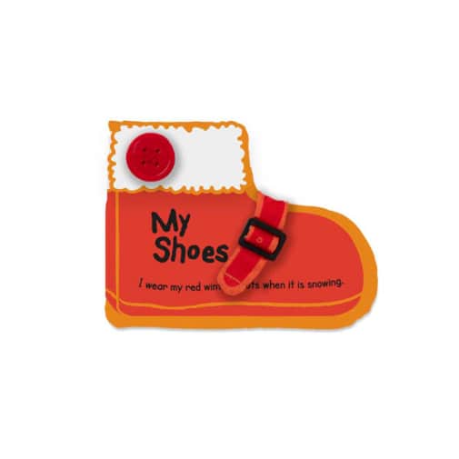 Melissa & Doug K's Kids Cloth Book - My Shoes