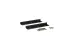 LINIER | 6U Wall Mount Vertical Rail Kit | 10-32 Tapped