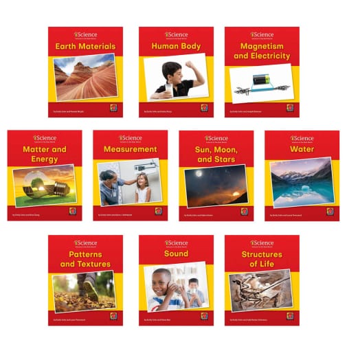 iScience Readers Level B (10 Books)