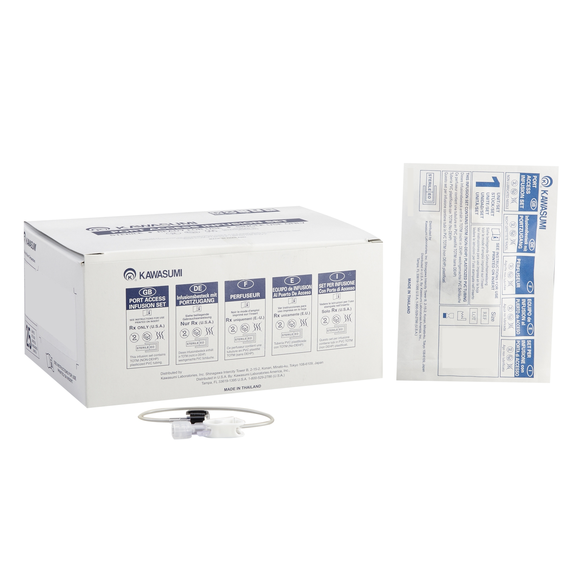 Kawasumi Huber Infusion Set MK 356901