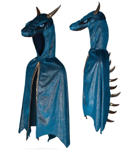 Great Pretenders Starry Night Dragon Cape (size 5-6)