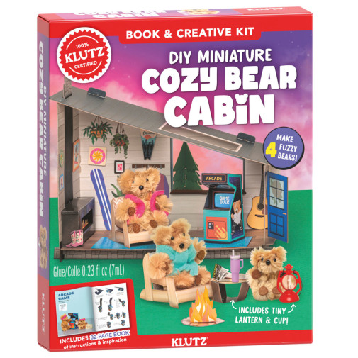 DIY Miniature Cozy Bear Cabin