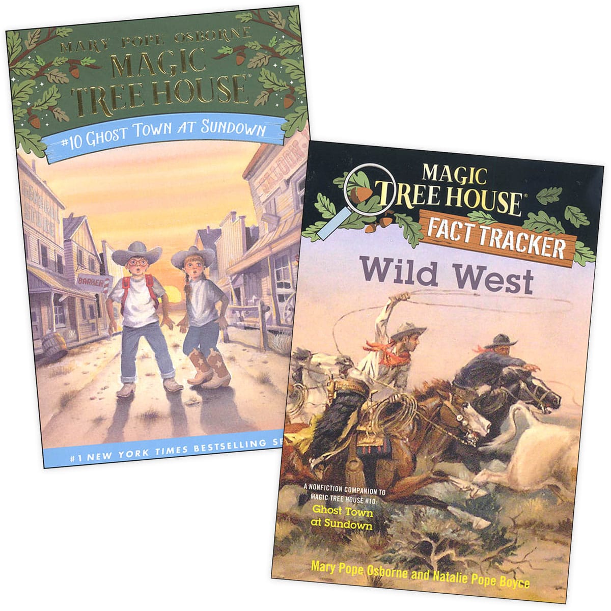 Magic Tree House Ghost Town at Sundown with Fact Tracker