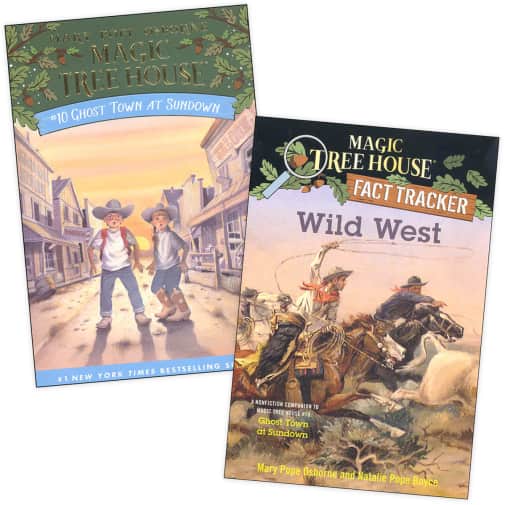 Magic Tree House Ghost Town at Sundown with Fact Tracker