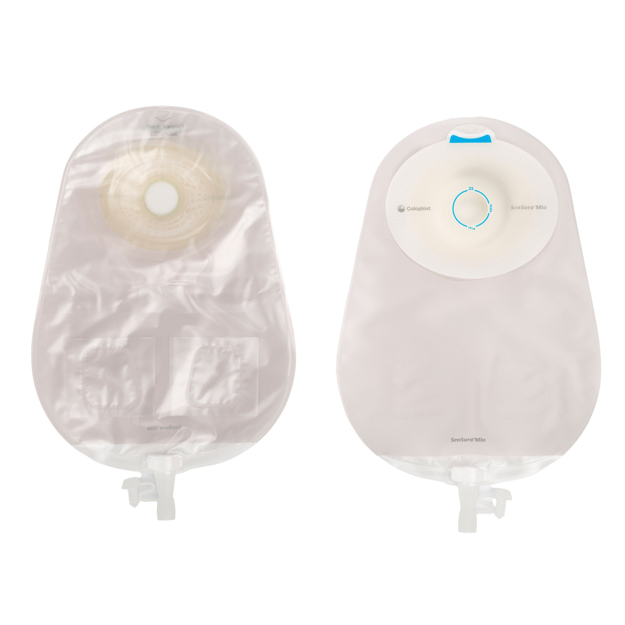 SenSura Mio Convex Light 1-Piece Transparent Urostomy Pouch, 21mm Stoma MK 1006205