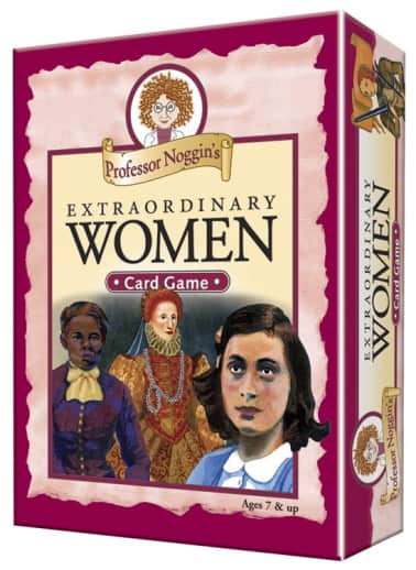 Professor Noggin Extraordinary Women Card Game