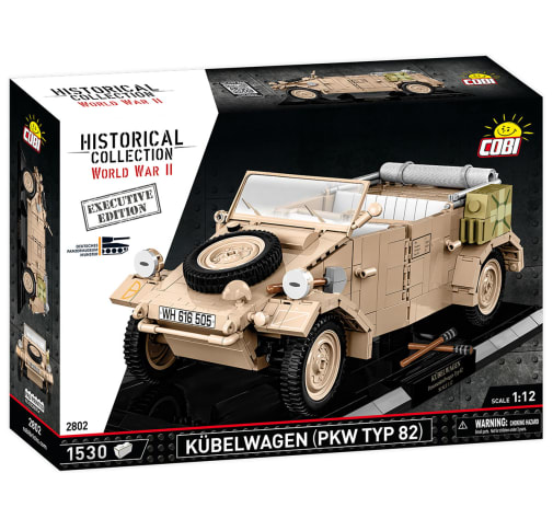 COBI Kubelwagen Typ 82 Utility Vehicle Executive Edition - 1530 pieces (World War II Historical Collection)