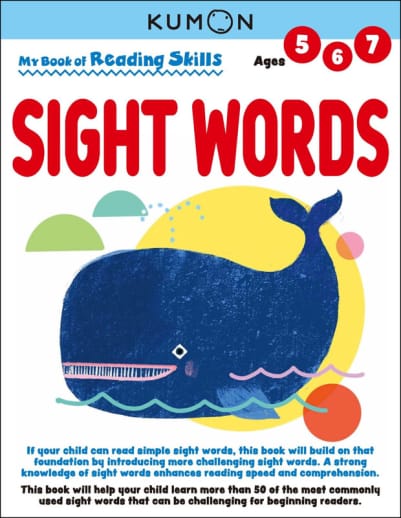 Kumon My Book of Reading Skills: Sight Words