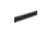 Kendall Howard 1U Flat Cable Lacing Panel