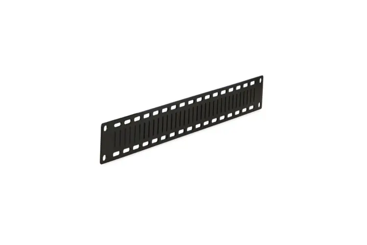 Kendall Howard 1U Flat Cable Lacing Panel