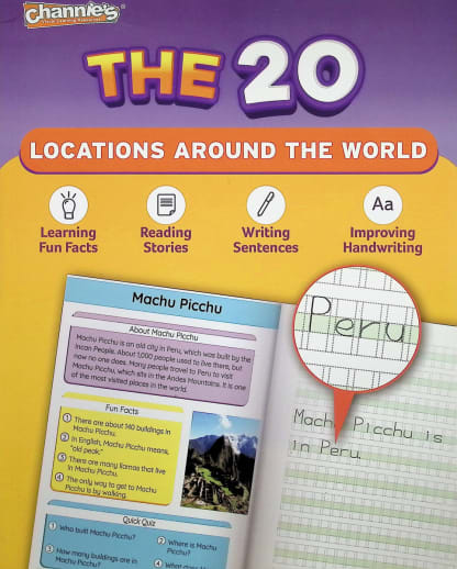 Channie's The 20 Famous Locations Around the World