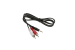 Audio Cable 3.5mm Male to (2)RCA Male Y-Cable, 3ft