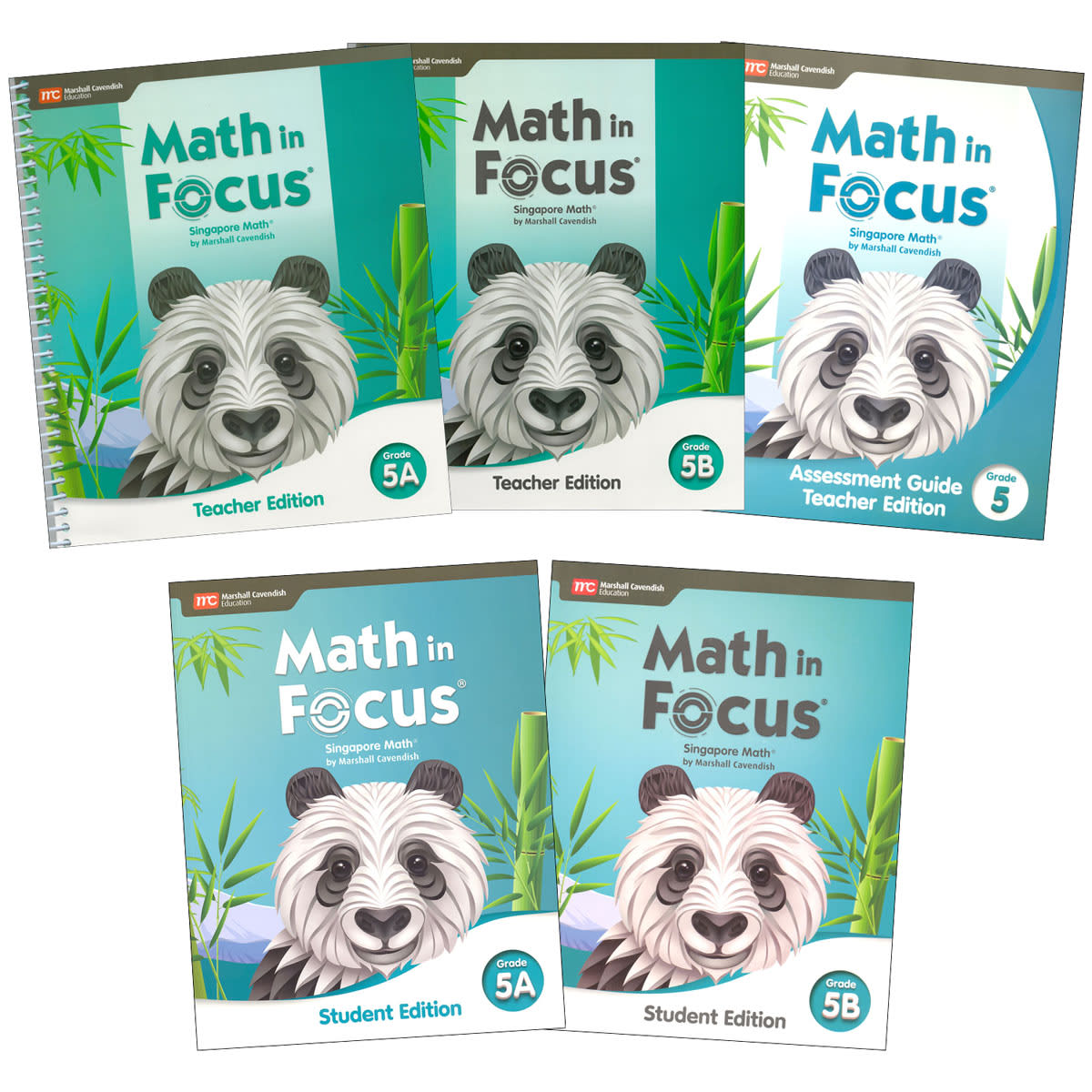 Math in Focus Homeschool Kit, Grade 5 (2020 Edition)