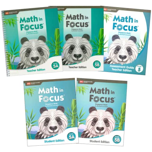 Math in Focus 2020 Homeschool Kit Grade 5