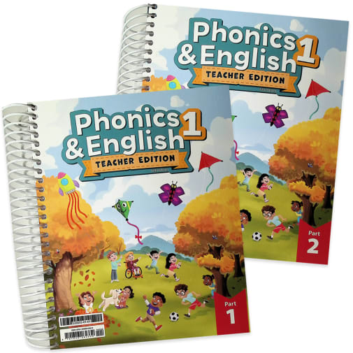BJU Press Phonics and English 1 Teacher Edition 5th Edition