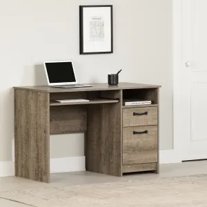 Bureau de travail avec tirette pour clavier