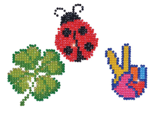 Luck Sparkle Stickers (3 pack)