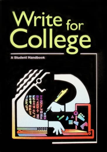 Write for College Student Handbook