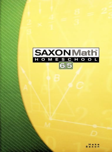 Saxon Math 6/5 Homeschool Student Edition (3rd Edition)